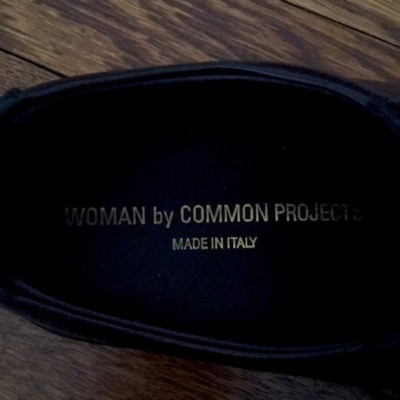 Woman by Common Projects Black Sneakers 39 Italy - Picture 5 of 8